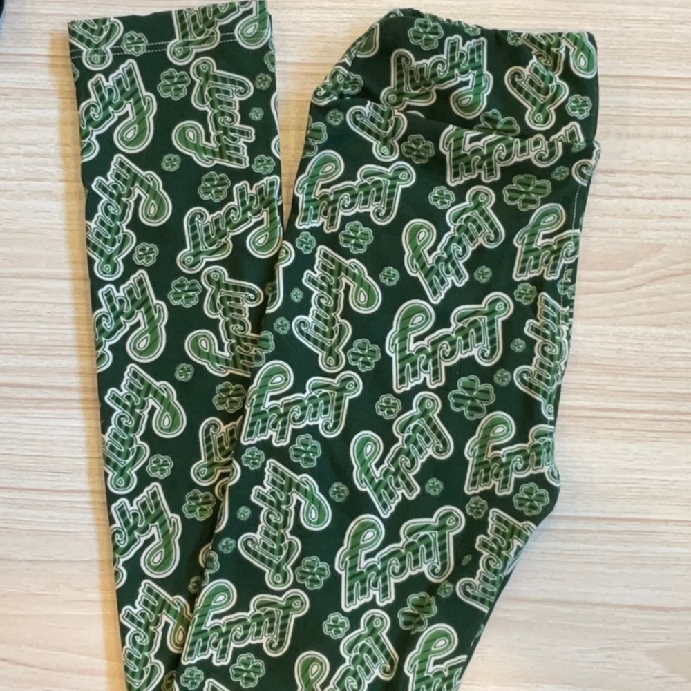 Kids Lularoe leggings lg/xl